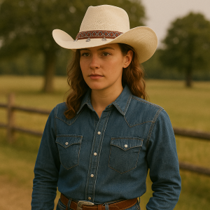 Chapeau Country Femme en paille