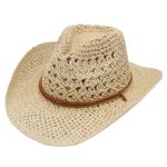 chapeau western paille femme