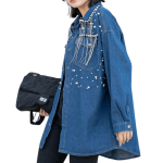 Chemise à frange western