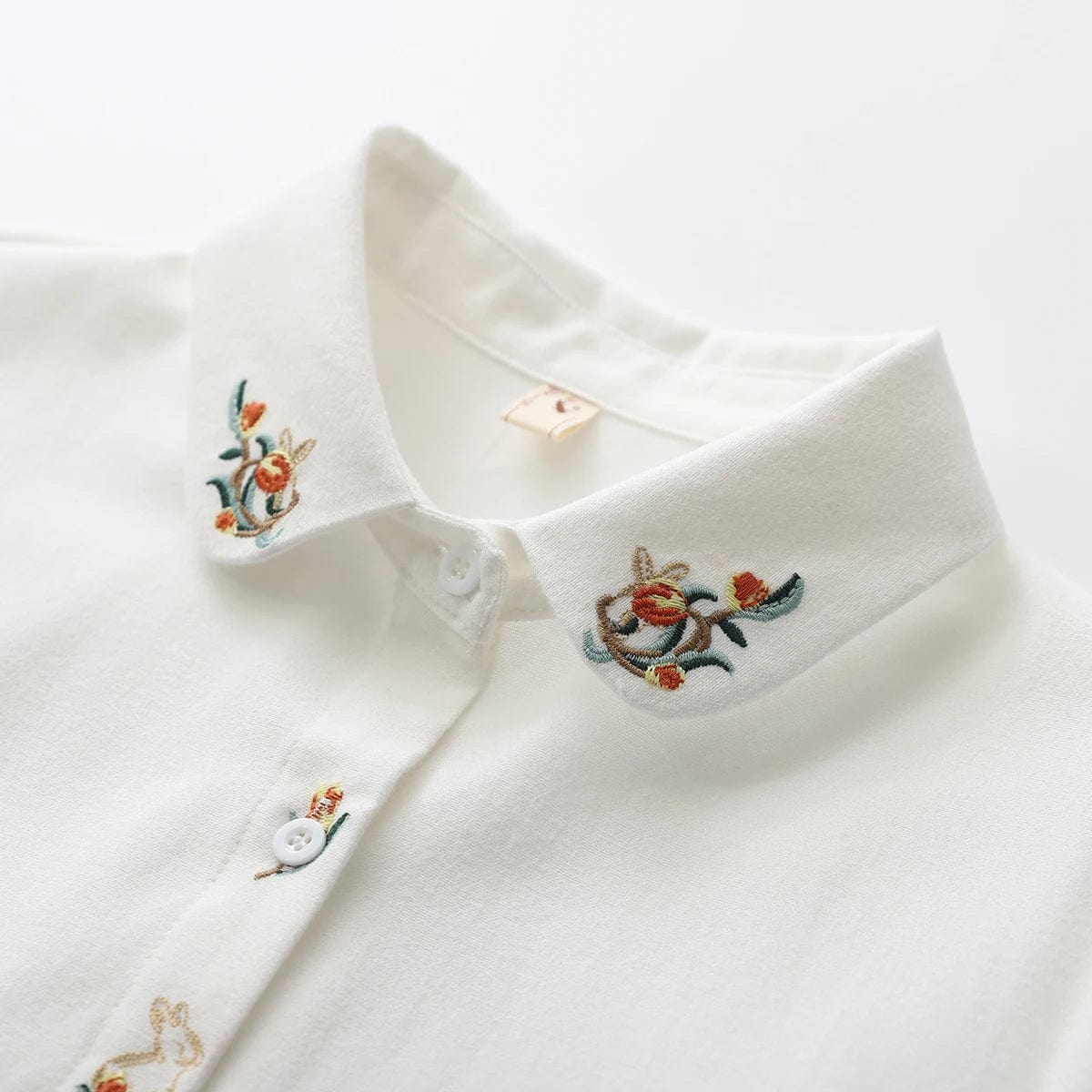 chemise blanche cowgirl