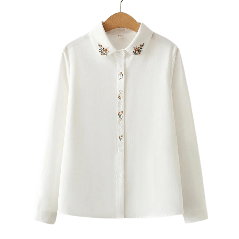 chemise western blanche femme