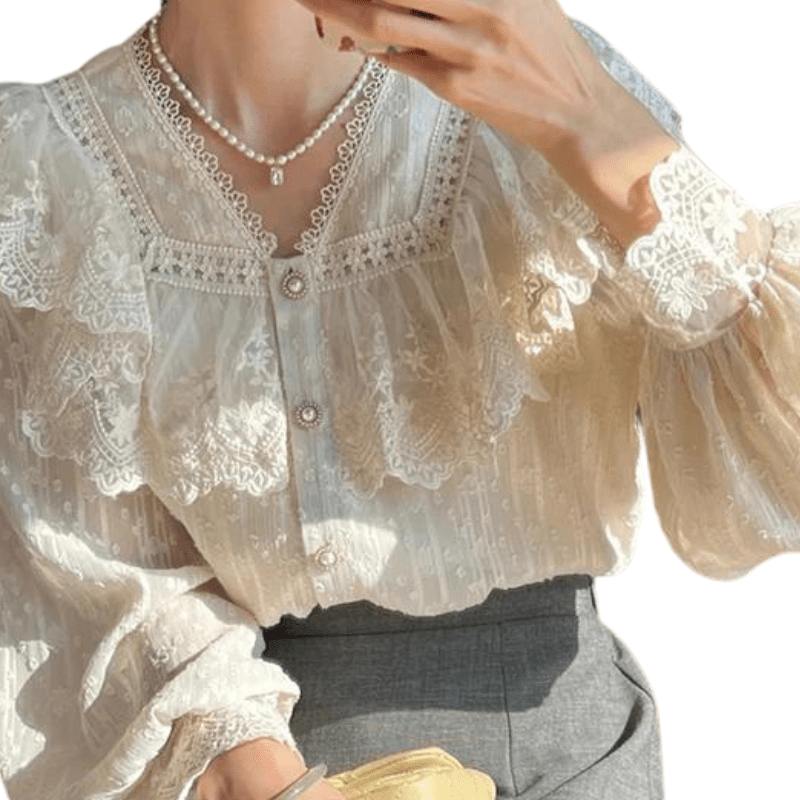 chemise fille style western