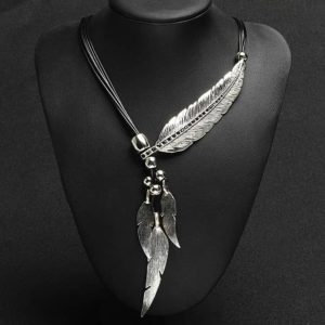 pendentif amérindien en zinc
