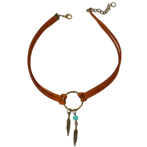 collier amérindien style western
