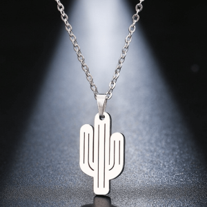 pendentif cactus style western