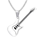 collier guitare élégant