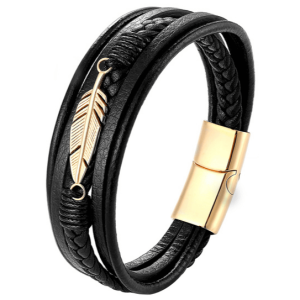 bracelet western pour femme en cuir