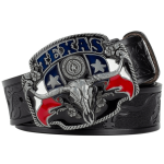 ceinture style cowboy en cuir