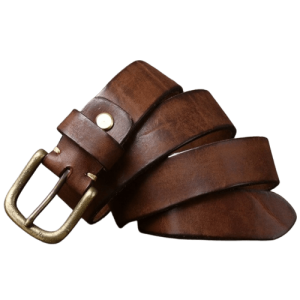 Boucle laiton ceinture western cowboy