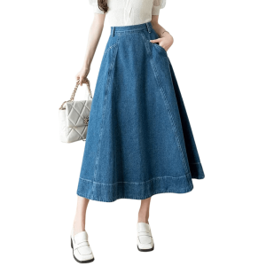 jupe jean country femme