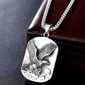 bijou aigle acier inoxydable