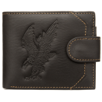 portefeuille western en cuir