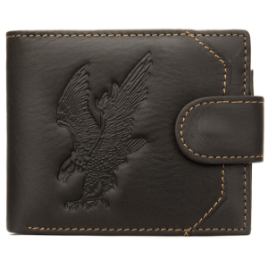 portefeuille western en cuir