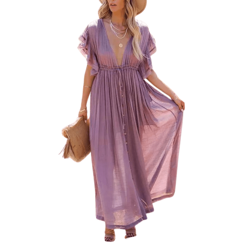 Robe champêtre élégante