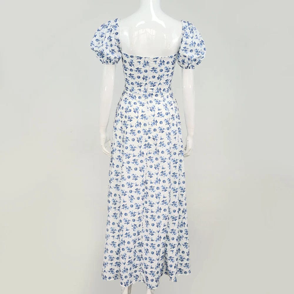 robe longueur mi-mollet western