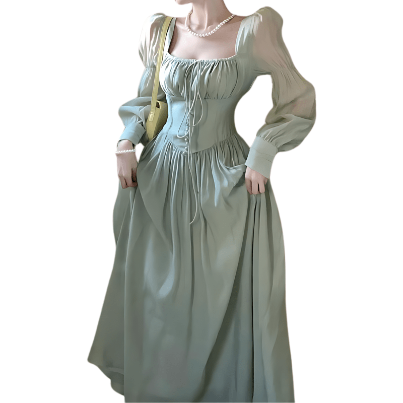 Robe style country chic