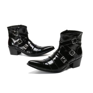 bottes cowboy cuir