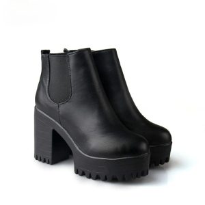 Bottes western noires féminines