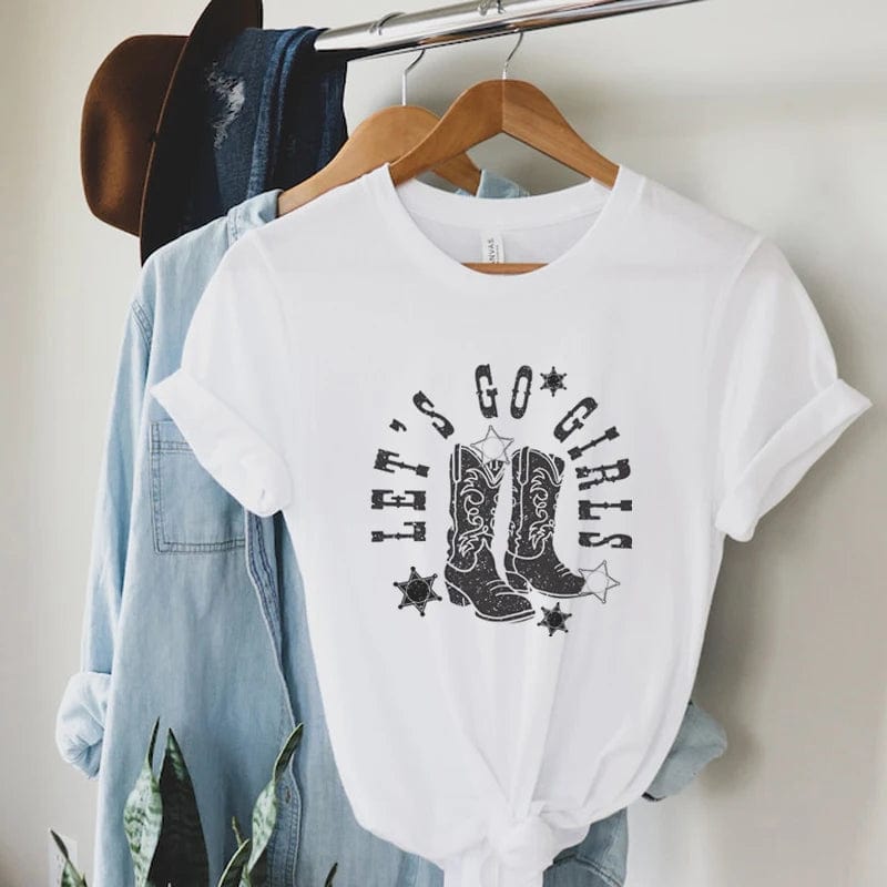 t shirt aventure cowboy
