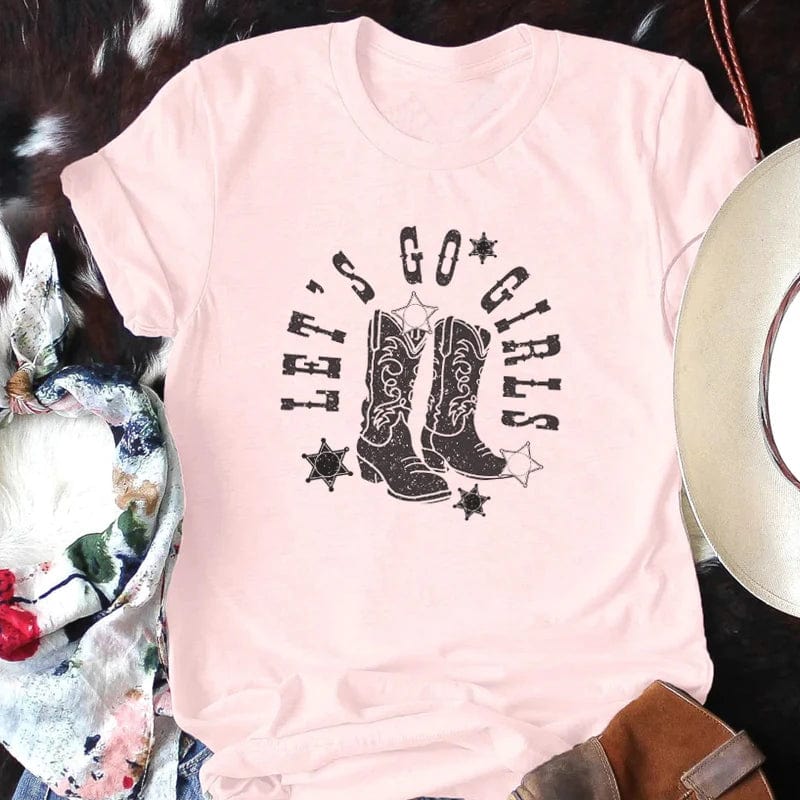 style t shirt cowgirl