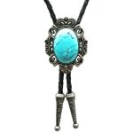 bolo tie en turquoise