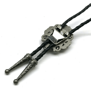 médaillon bolo tie western