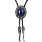 cravate texane bleue