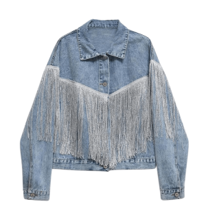 veste à frange cowboy