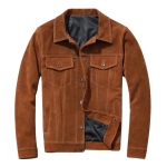 veste daim western