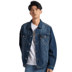 veste cowboy en denim