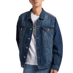veste en jean cowboy